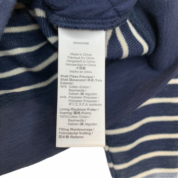 Madewell Quilted Studio Mockneck Sweatshirt M NEW - Picture 9 of 11